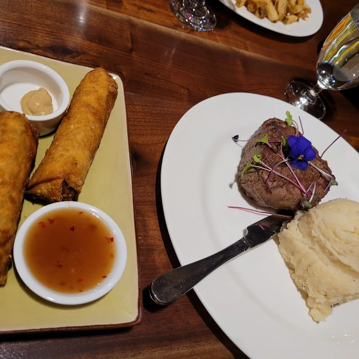 Egg Roll Filet Mignon
