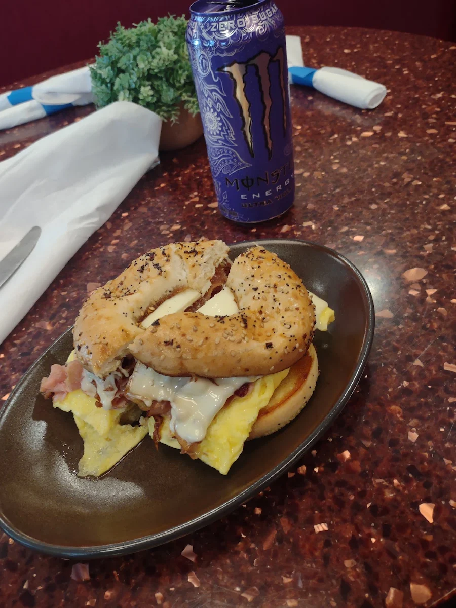 Bacon Egg & Cheese on a Bagel