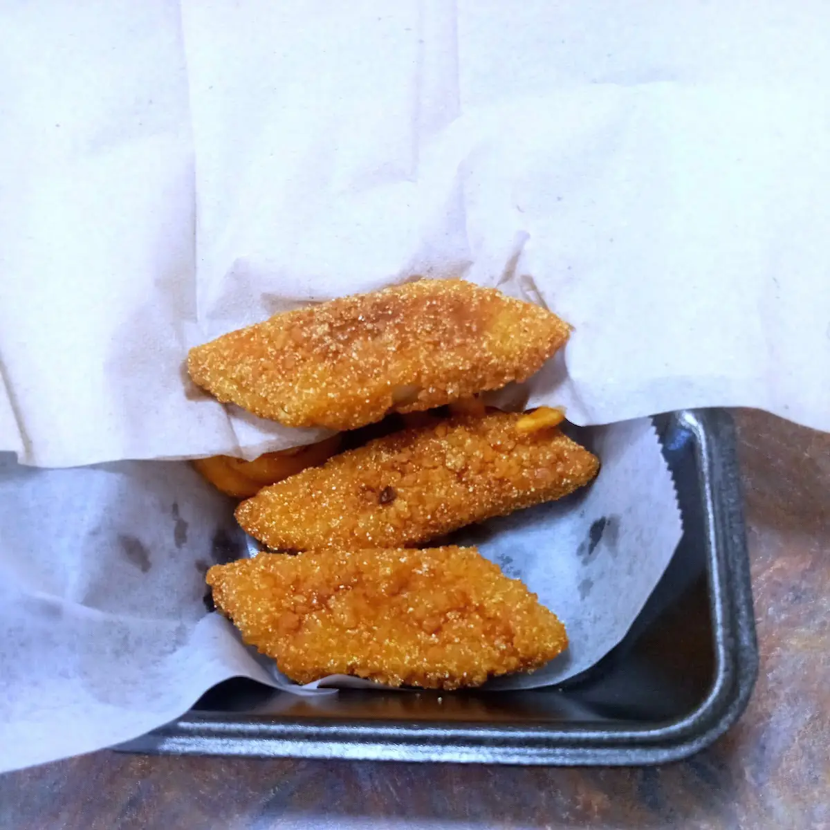 Hushpuppy Breaded Fish Strips