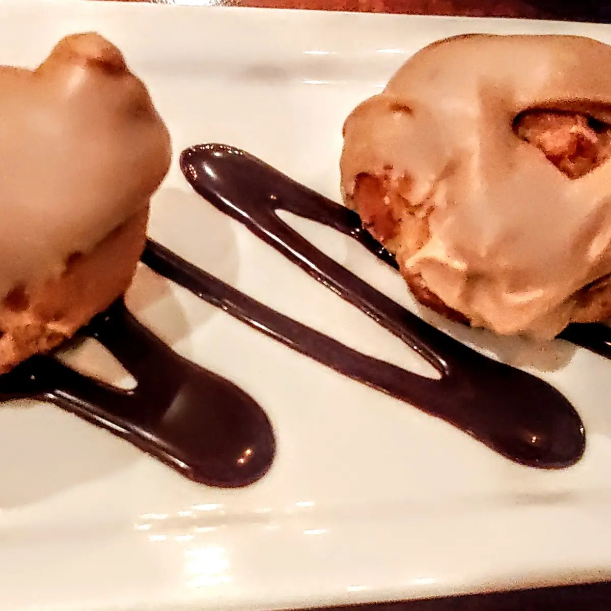Salted Caramel Profiteroles