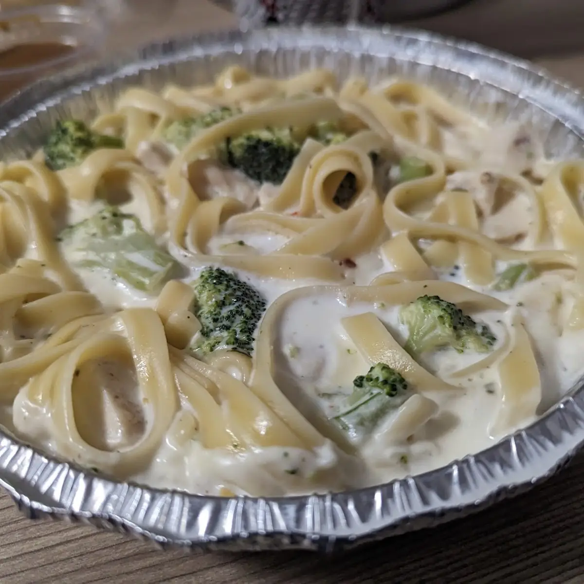 Fettuccine Alfredo with Chicken and Broccoli