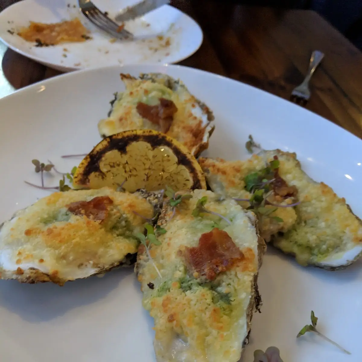 Oysters Rockefeller