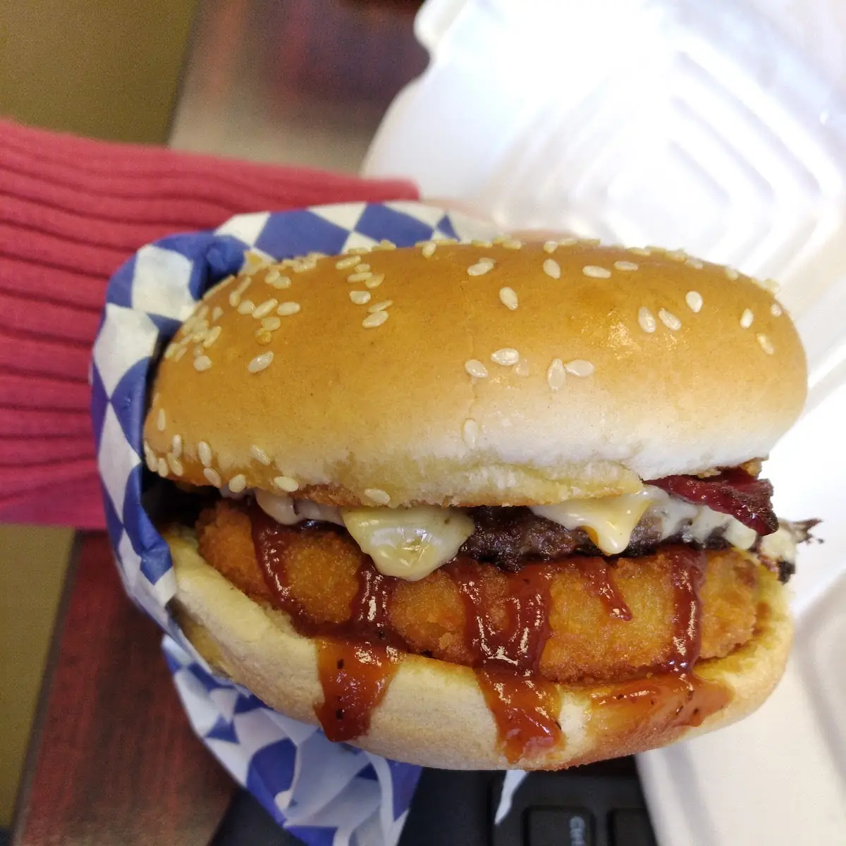 Western Bacon Cheeseburger