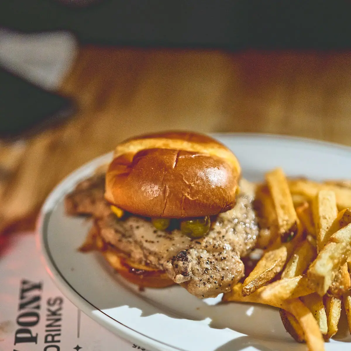 Pork Chop Sandwich