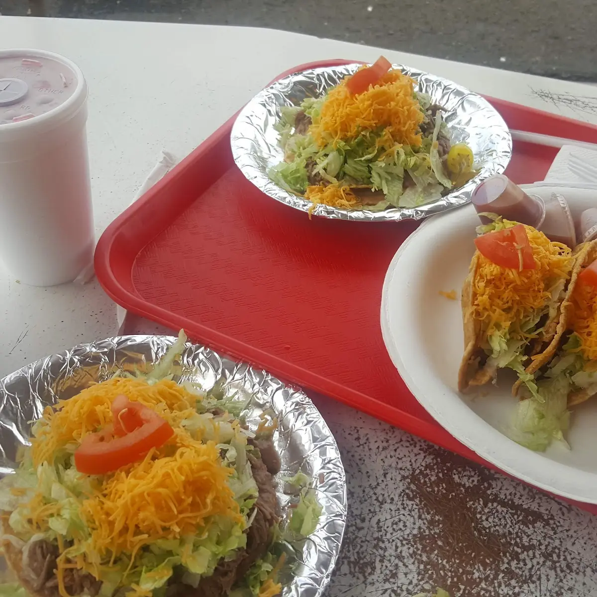 Crunchy Taco Plate