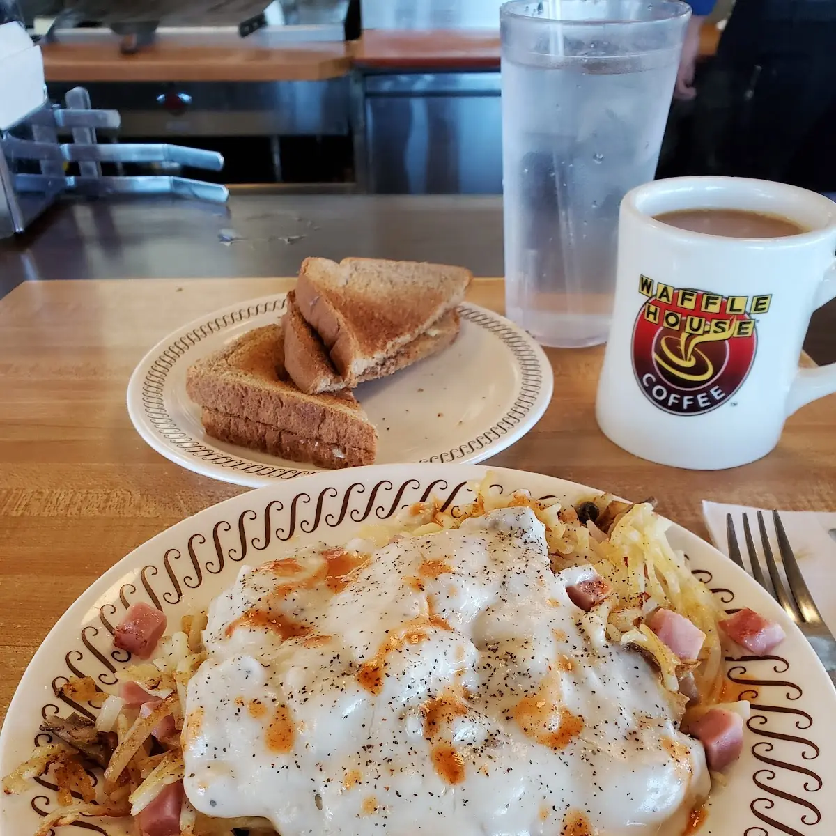 Smothered Hash Browns