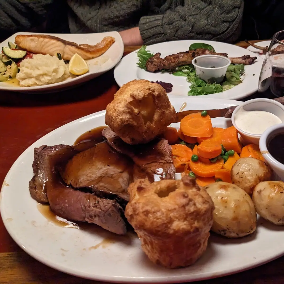 Sunday Roast Dinner with Chicken