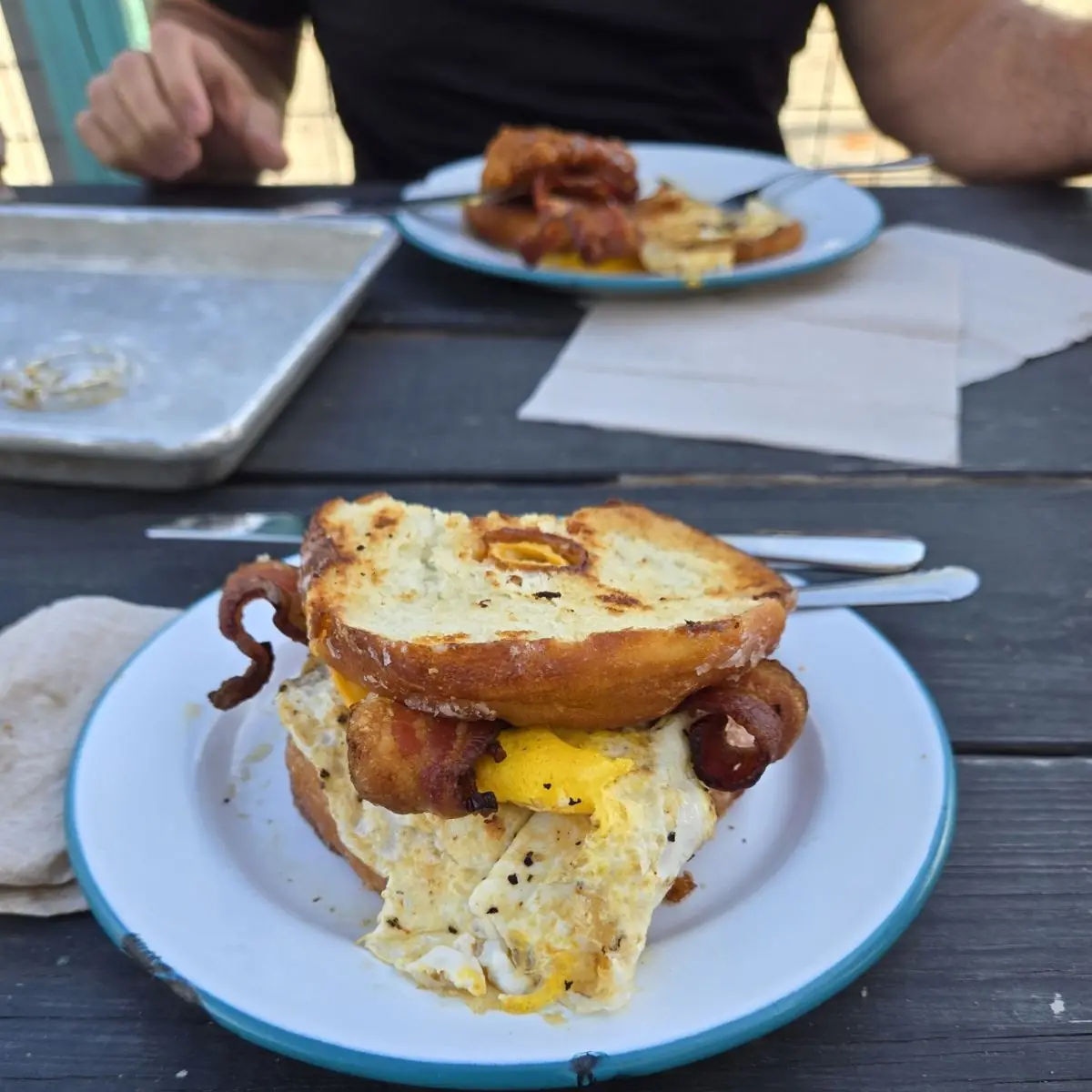 Donut Breakfast Sandwich