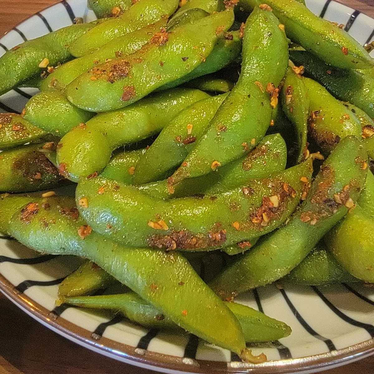 Spicy Edamame Appetizer