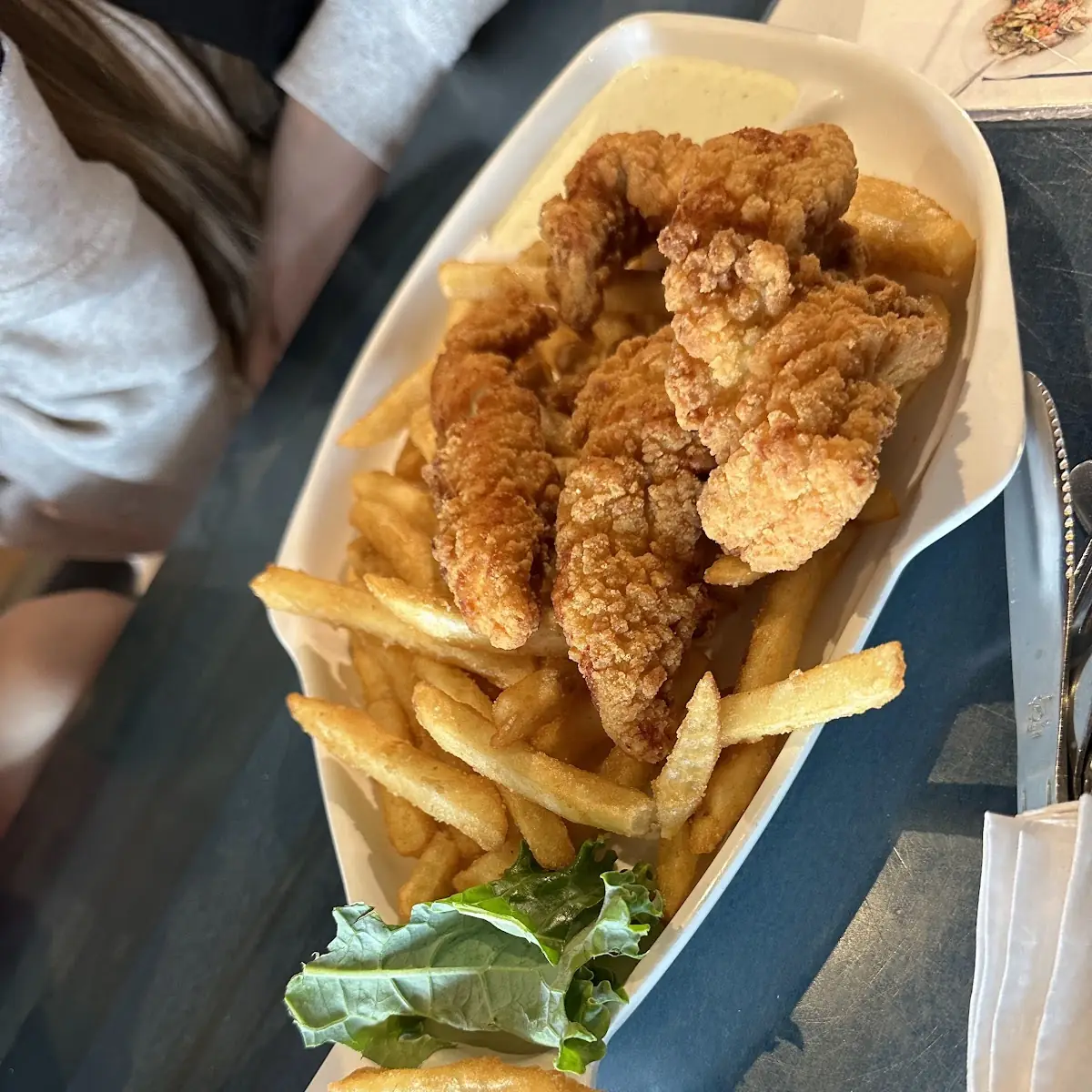 Chicken Strips and Fries