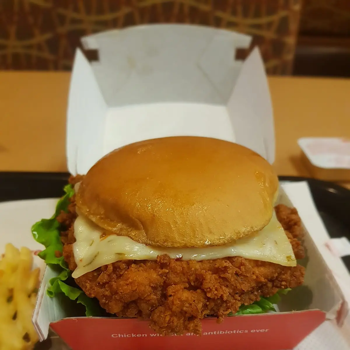 Deluxe Spicy Chicken Sandwich