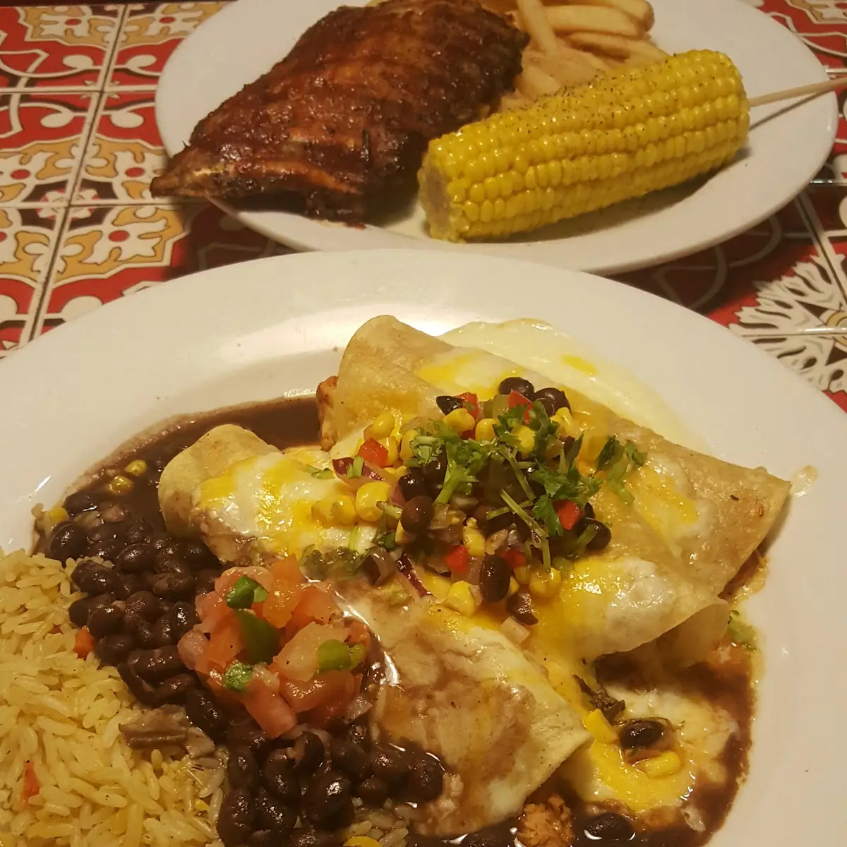 Sour Cream Chicken Enchiladas