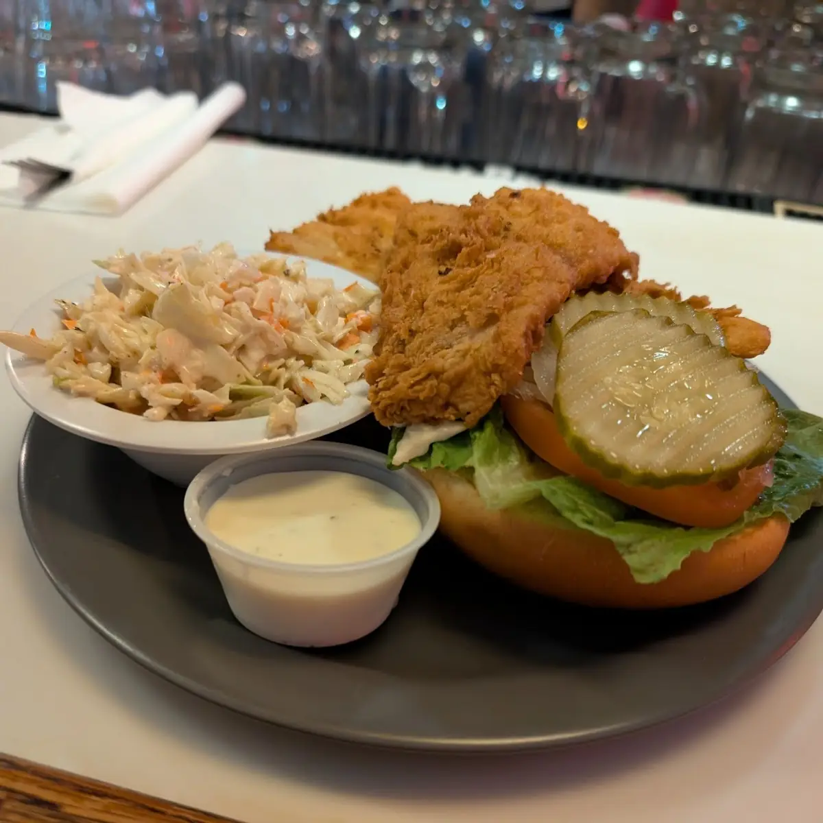 Mile High Fish Sandwich