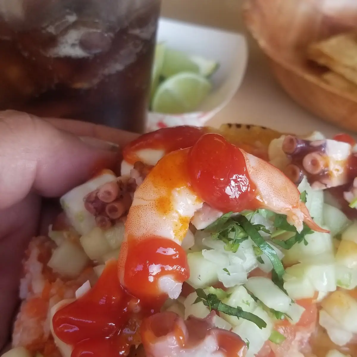 Tostada Mixta 12 Mixed Tostada