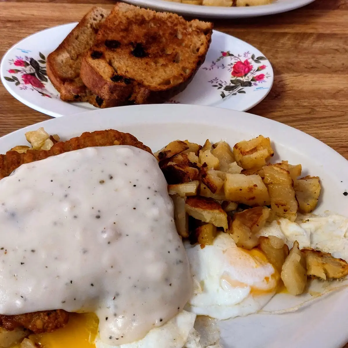 Chicken Fried Steak and 2 Eggs