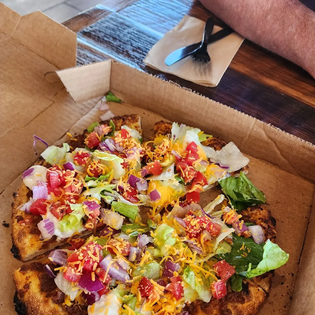 Taco Pizza