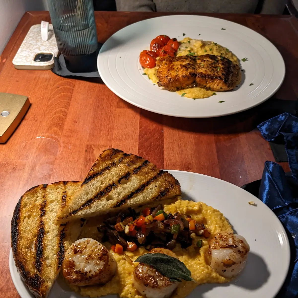 Seasonal Seared Scallops