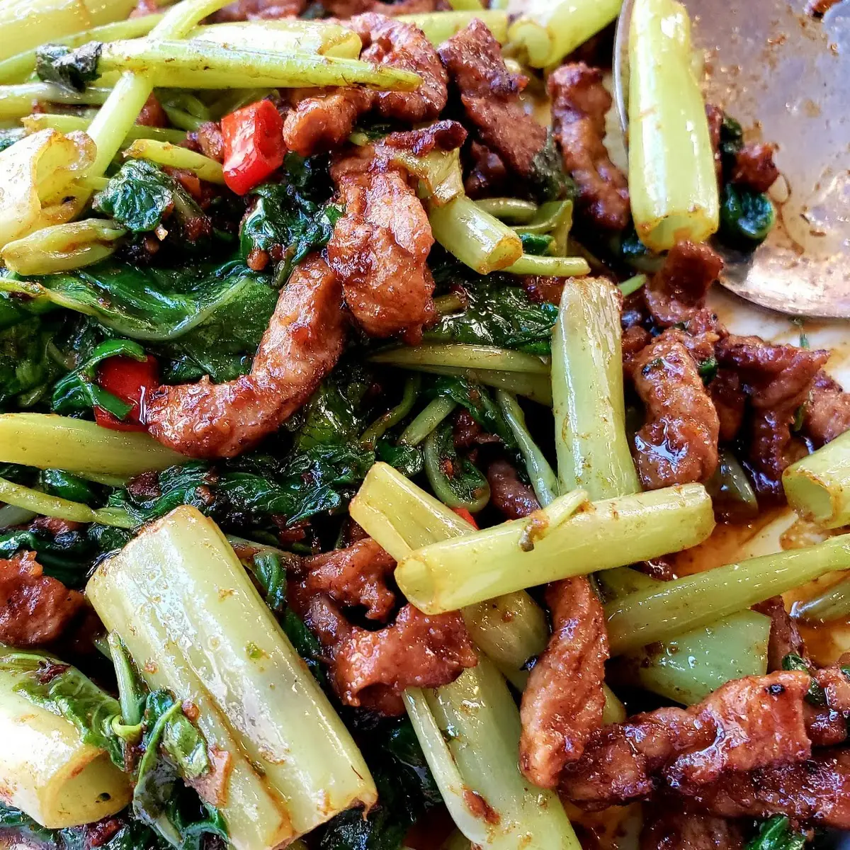 Sliced Beef with Watercress