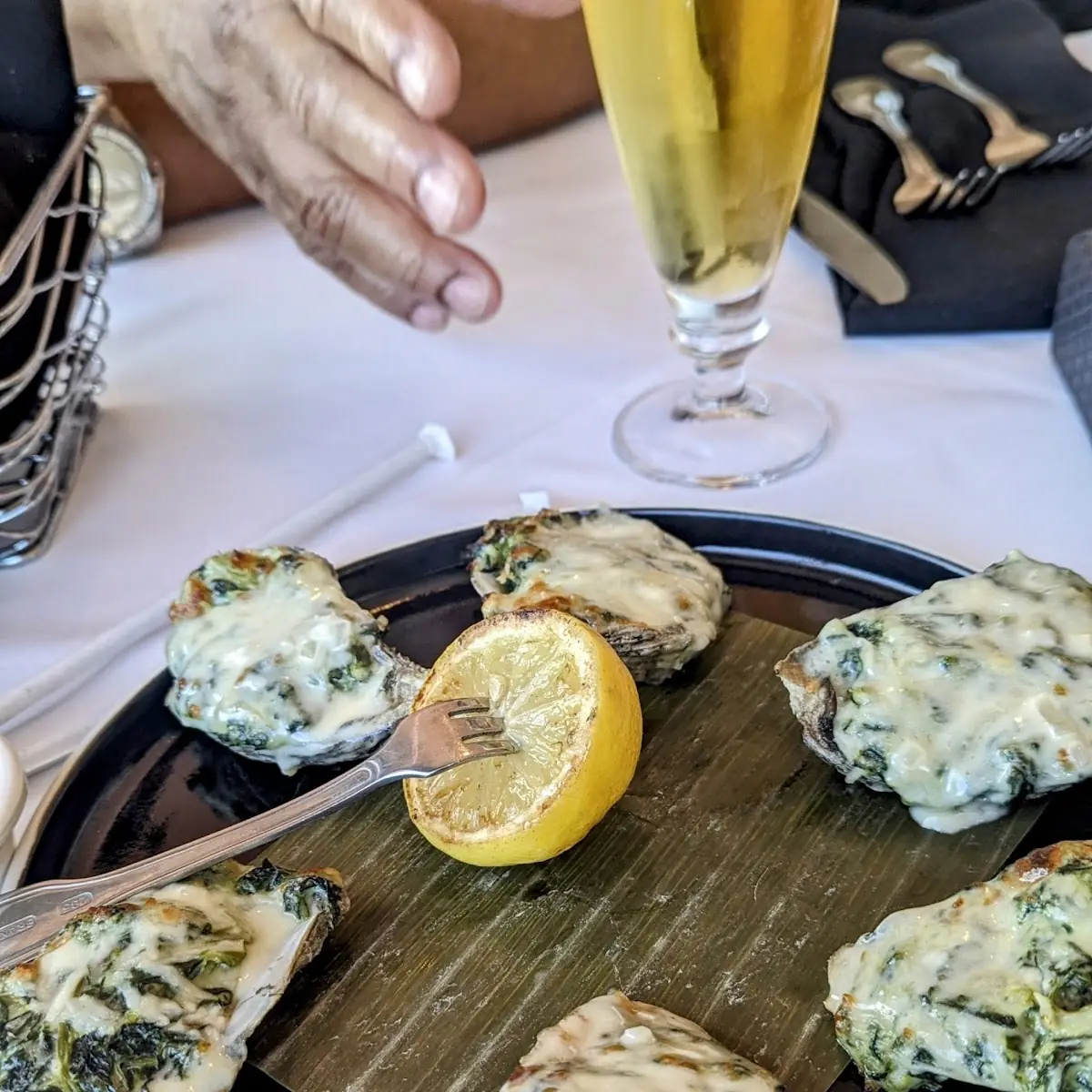 Oysters Rockefeller
