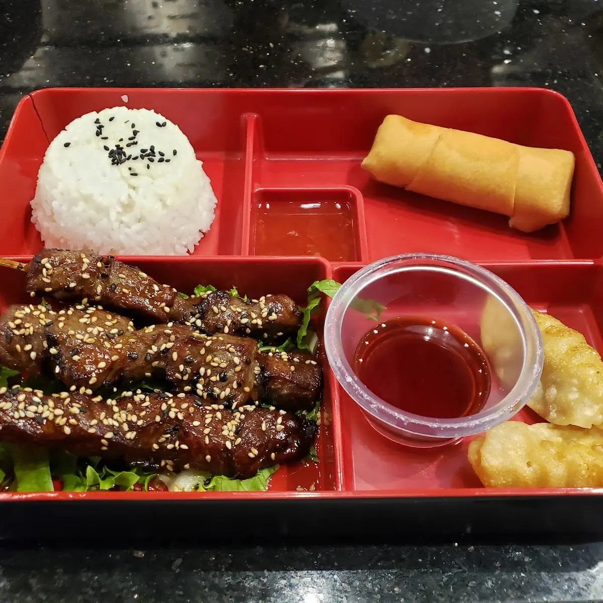 Beef Teriyaki Bento Box