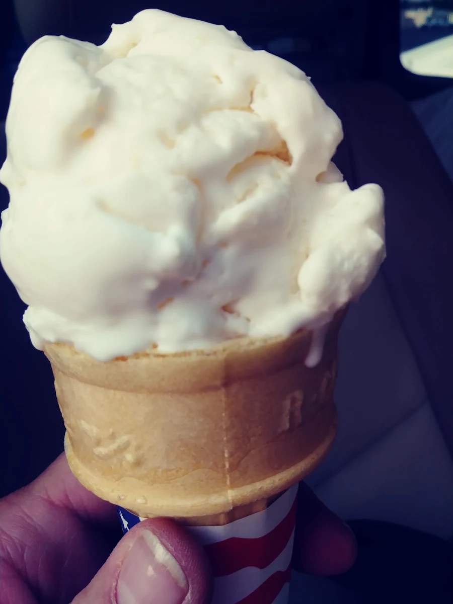 Scoop Coconut Ice Cream