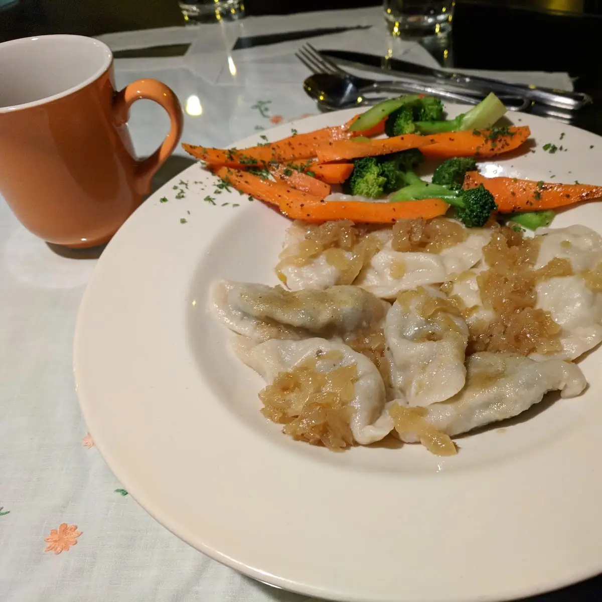 Pierogi Meal