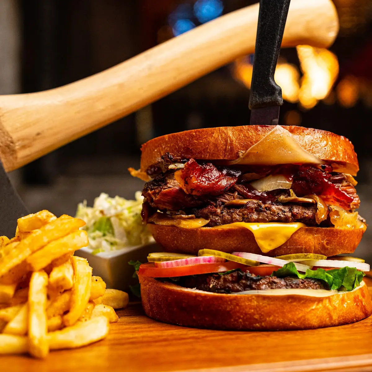 The Lumberjack Burger
