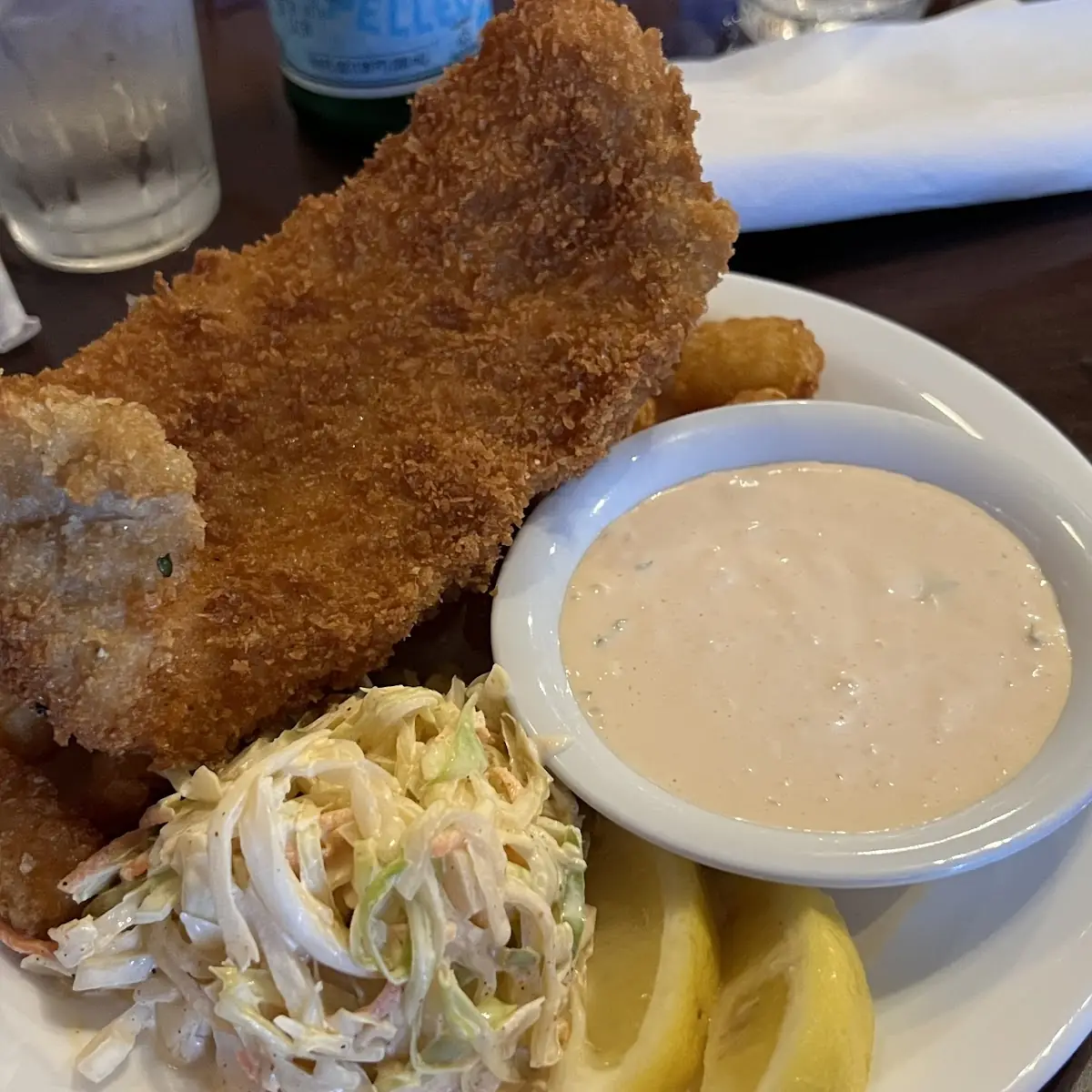 Key West Red Grouper & Chips