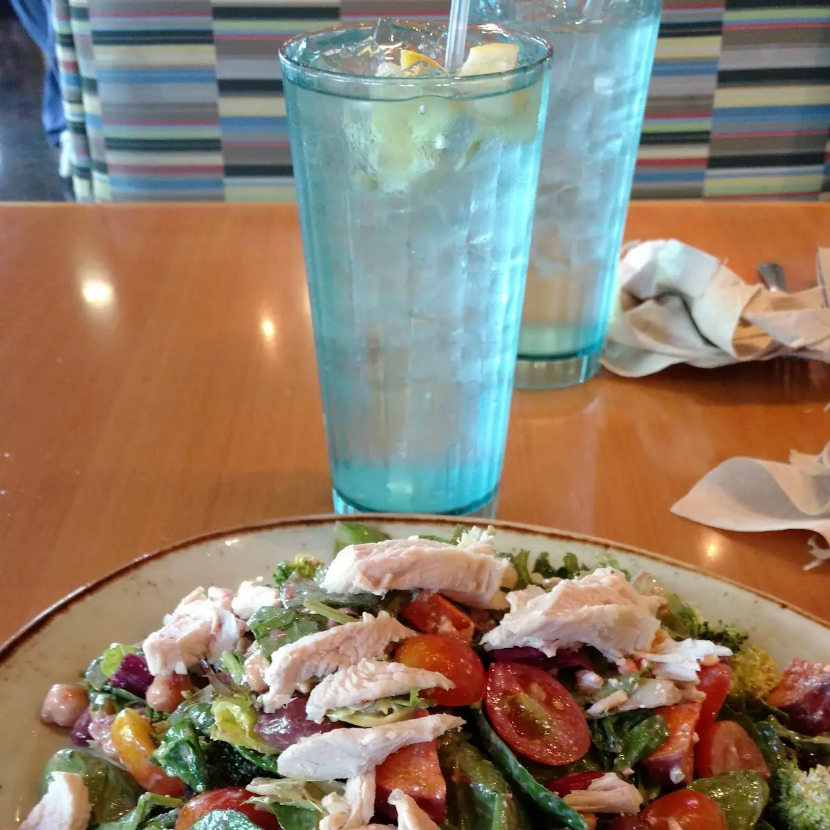 Build Your Own Spinach Salad with Turkey