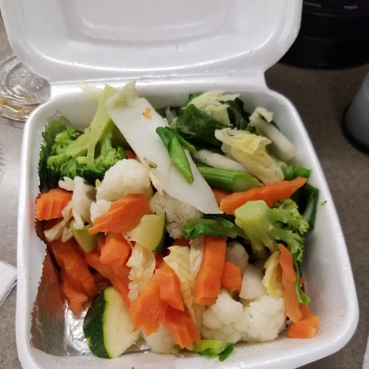Steamed Vegetables