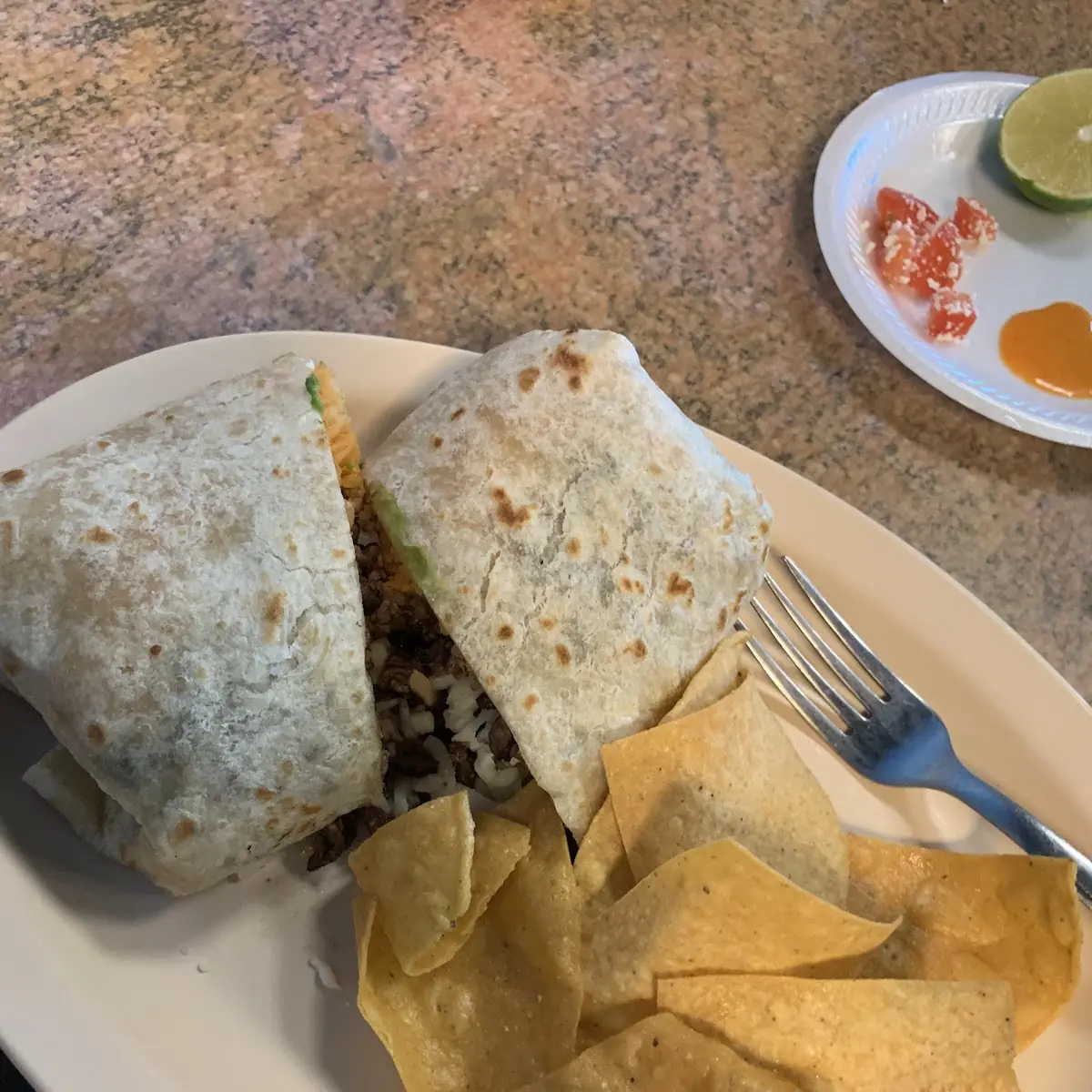 Kids Chicken Burrito