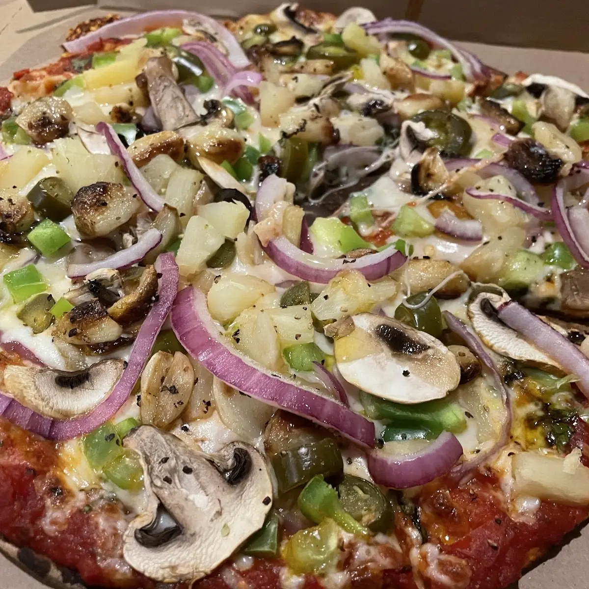 Customized Veggie Pizza