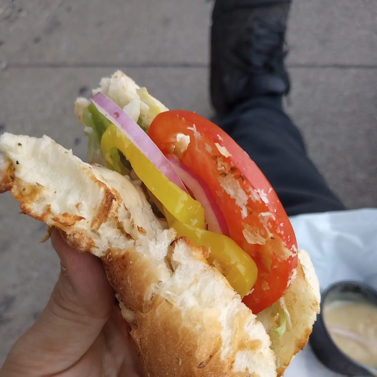 Rotisserie Chicken Sub