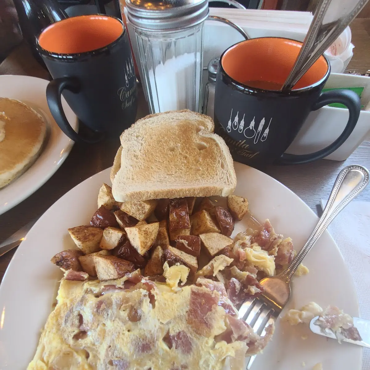 Bacon and Cheese Omelette