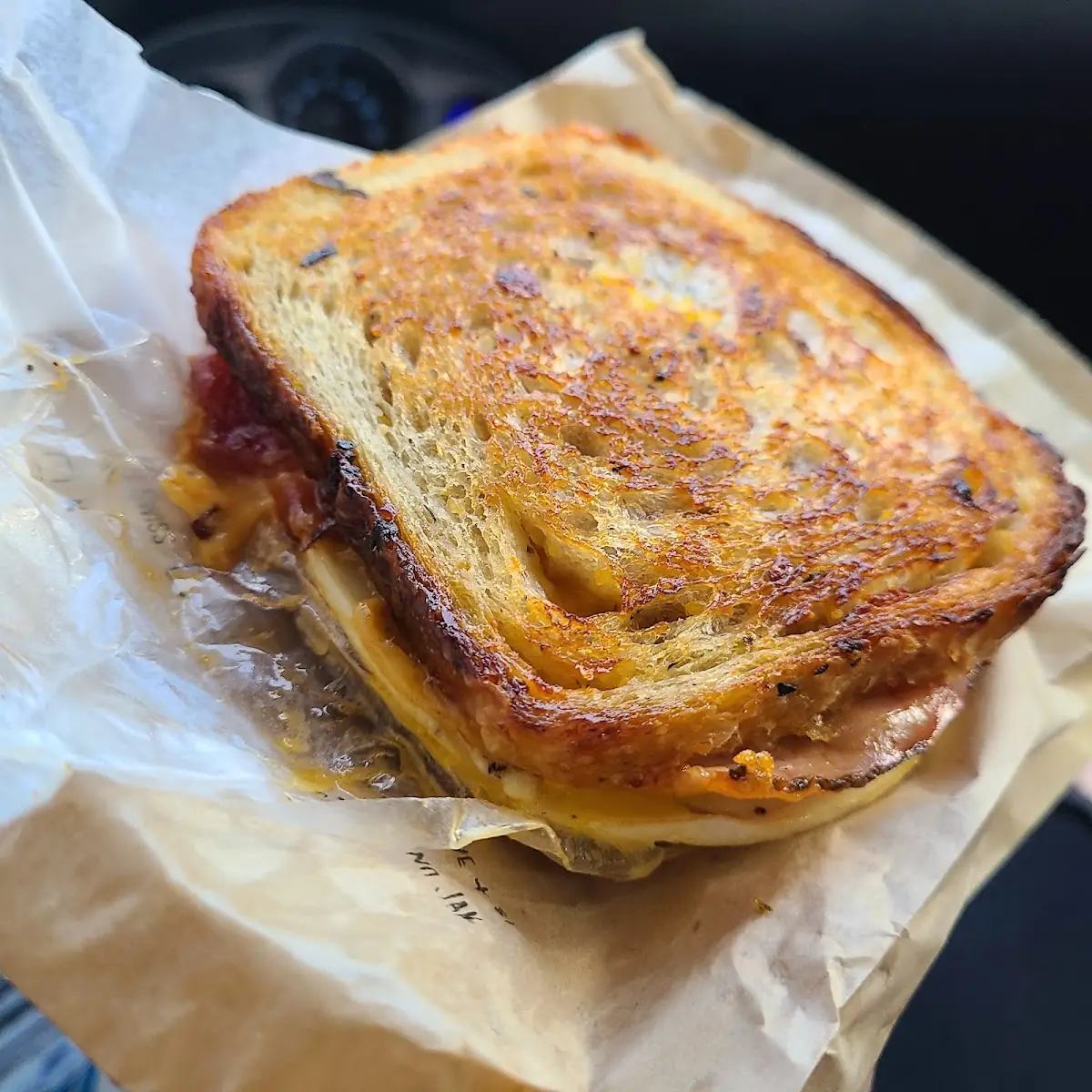 Sandwich Ham Cheese Egg