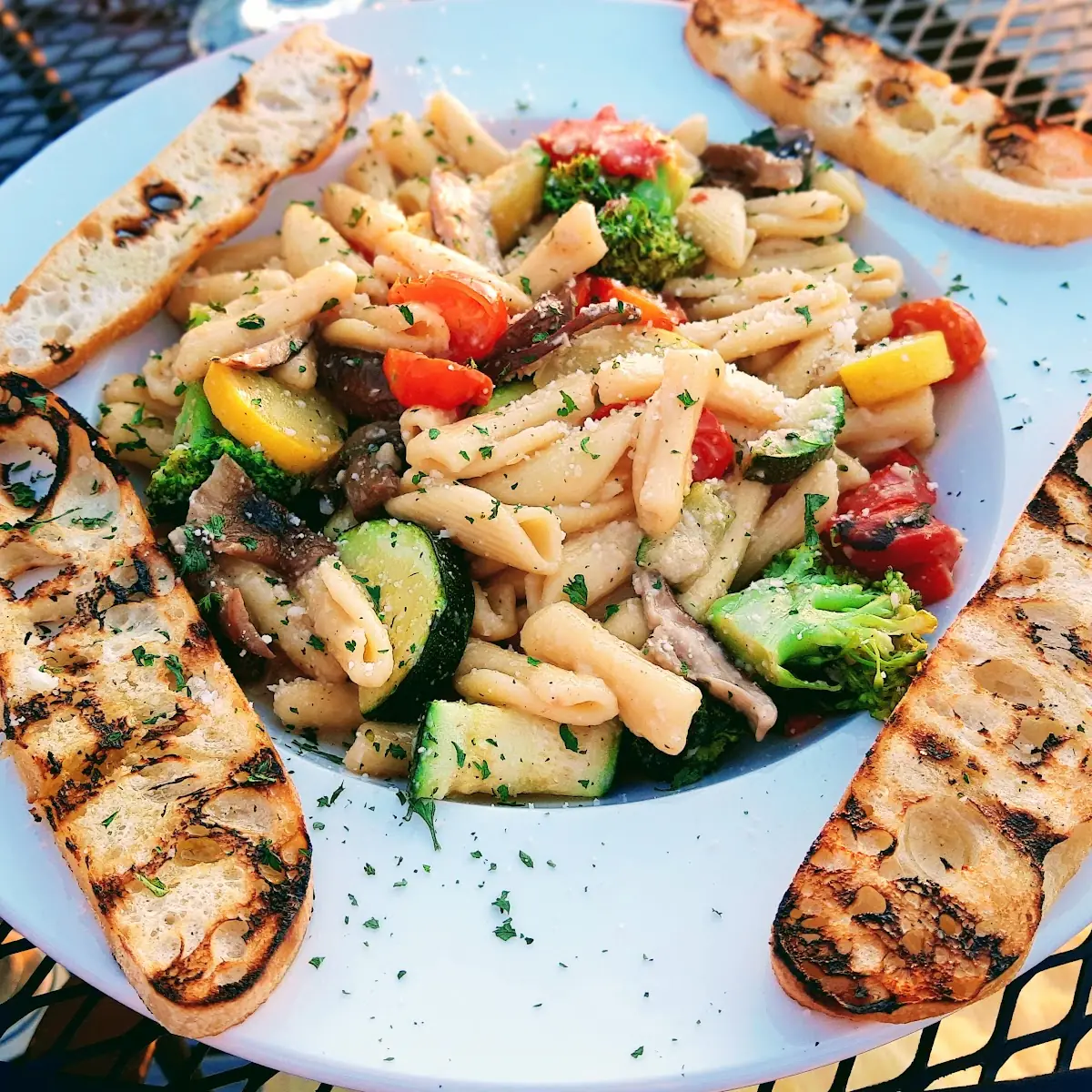 Cavatelli with Seasonal Vegetables