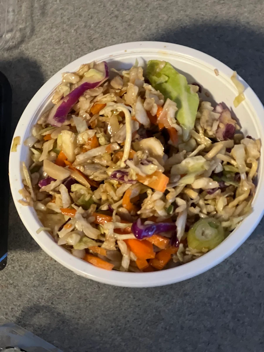Japanese Salad, Blue Water Sushi