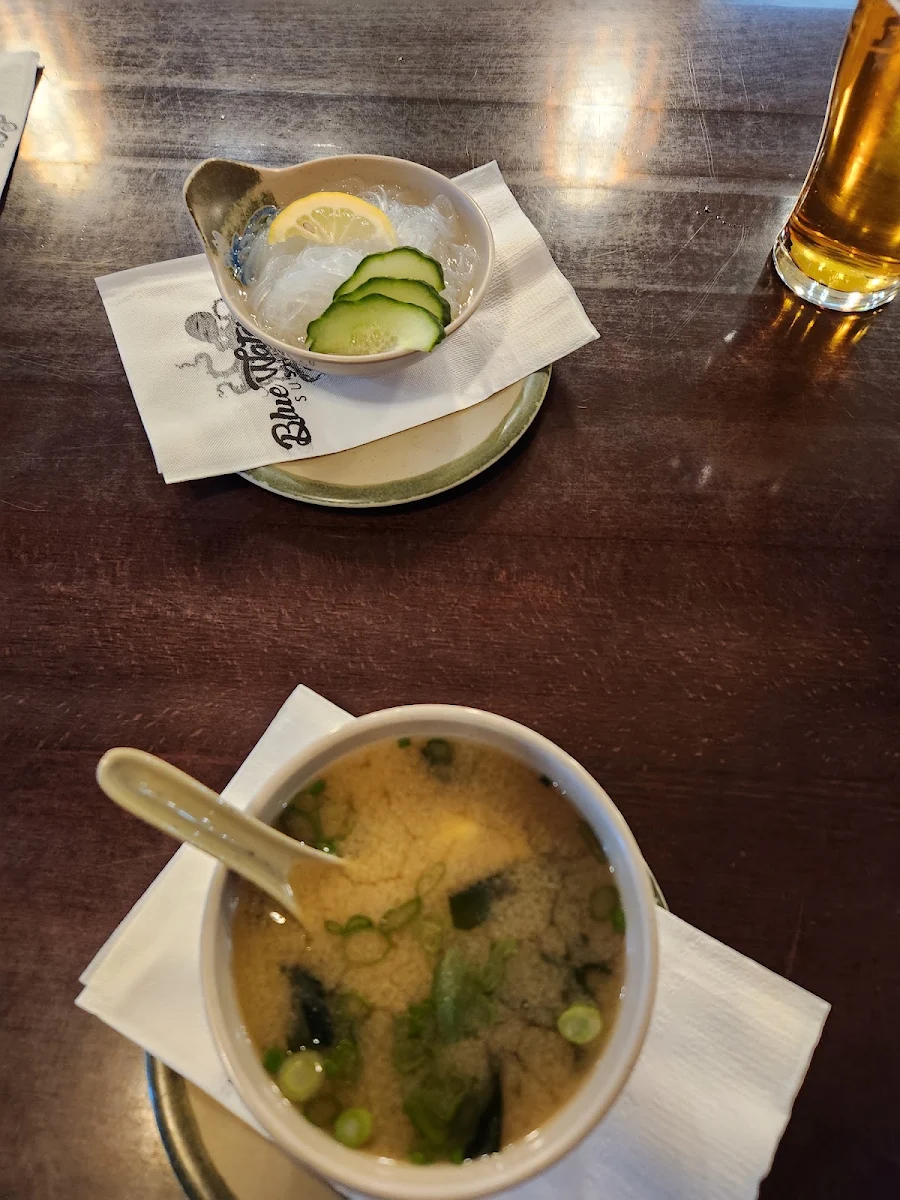 Miso Soup, Blue Water Sushi