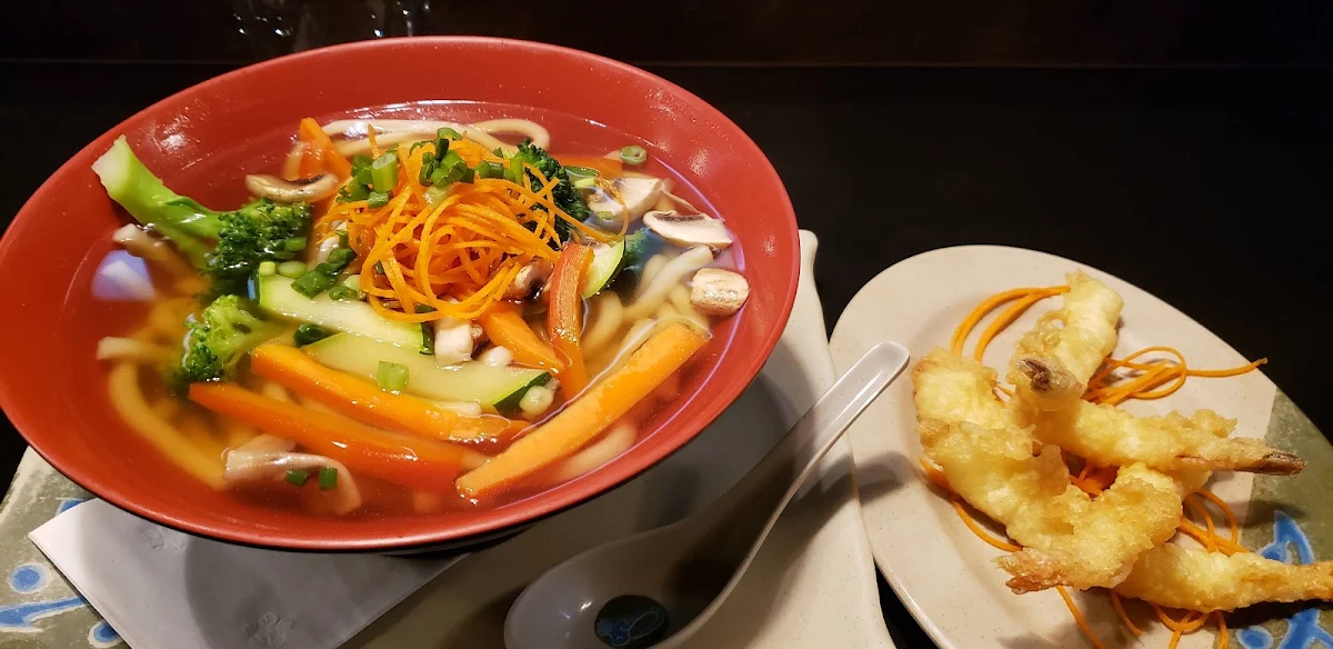 Prawn Udon, Blue Water Sushi