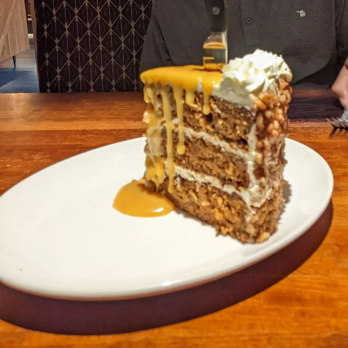 Their Signature Carrot Cake
