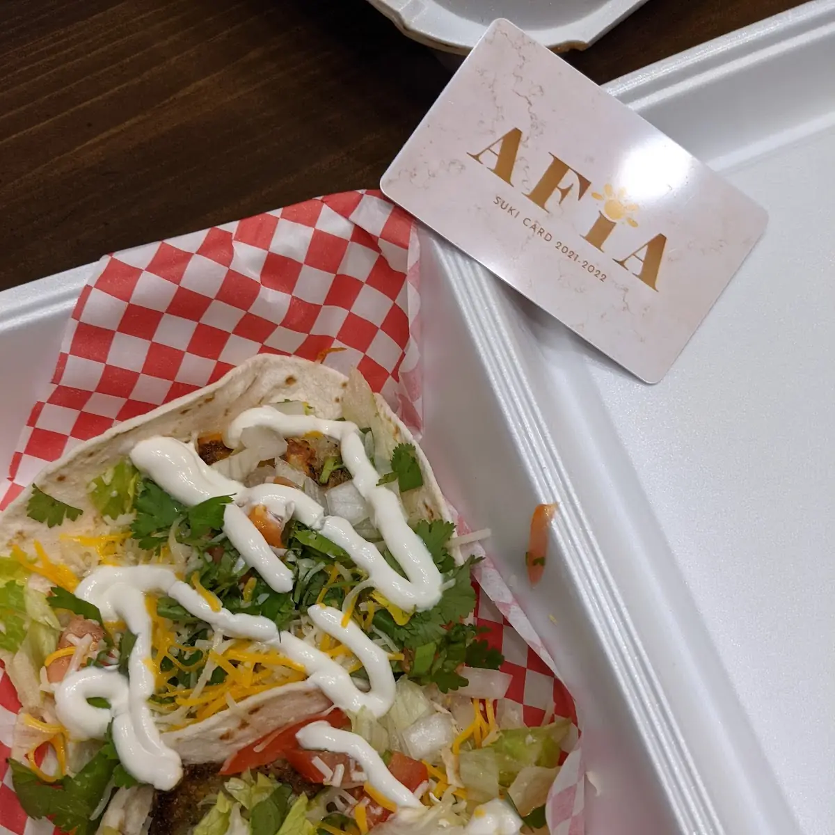Fish Taco - American Style