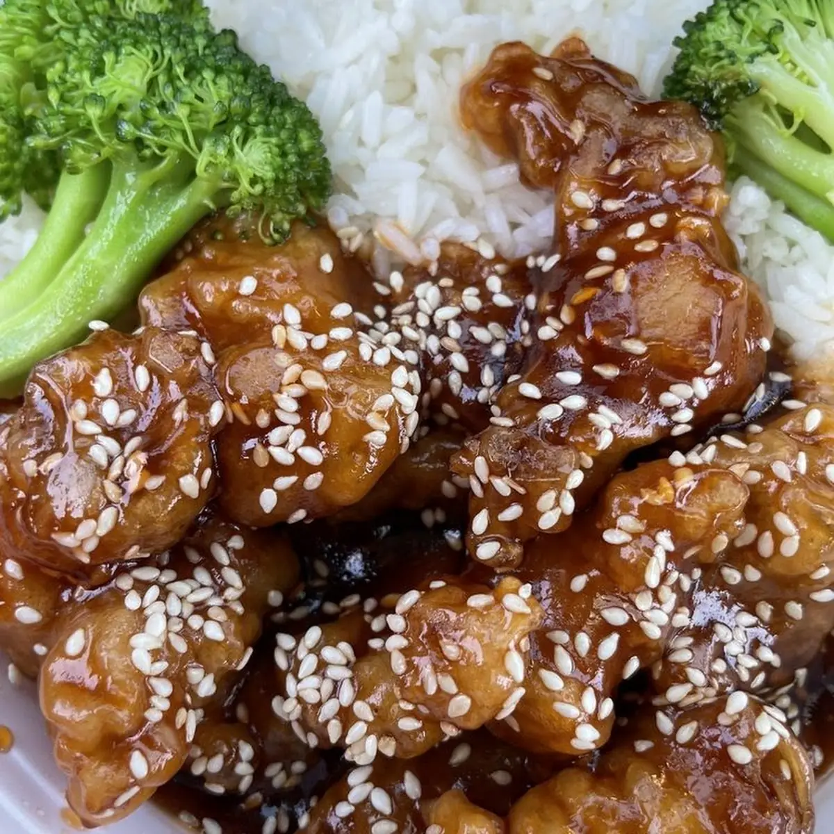 Sesame Chicken Tray
