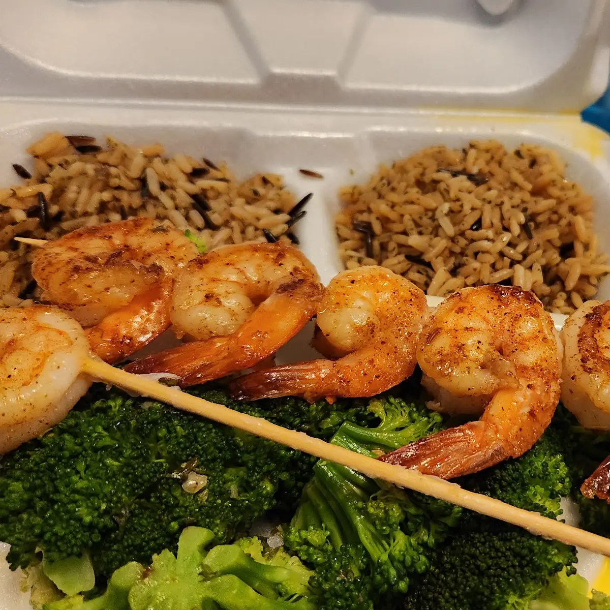 Grilled Shrimp Dinner