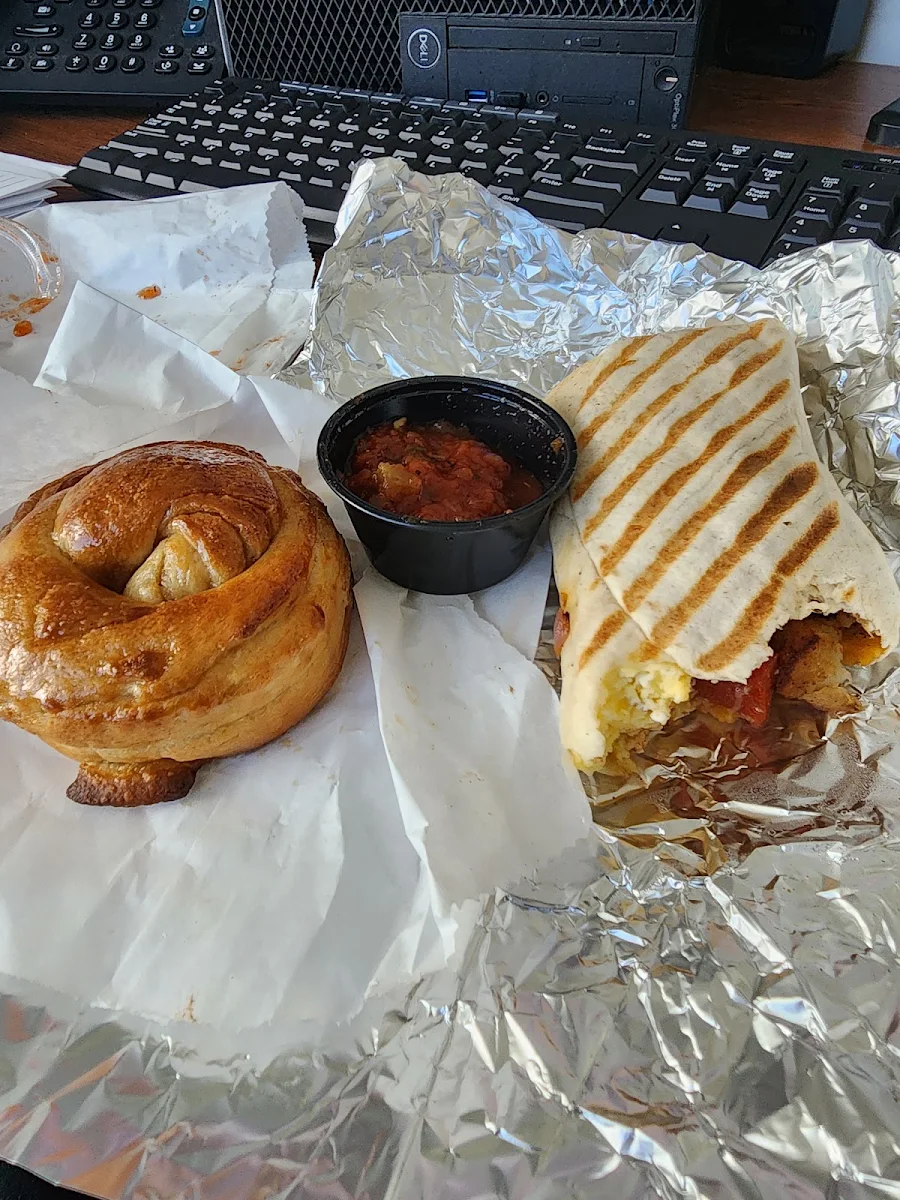 Breakfast Burrito Cinnamon Twist