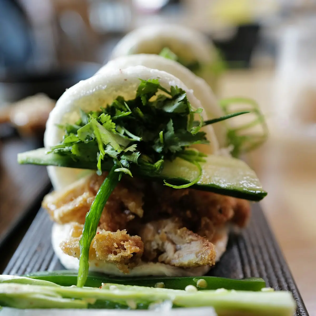 Fried Chicken Bao