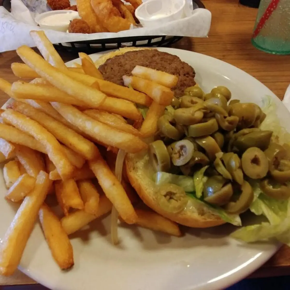 Green Olive Burger