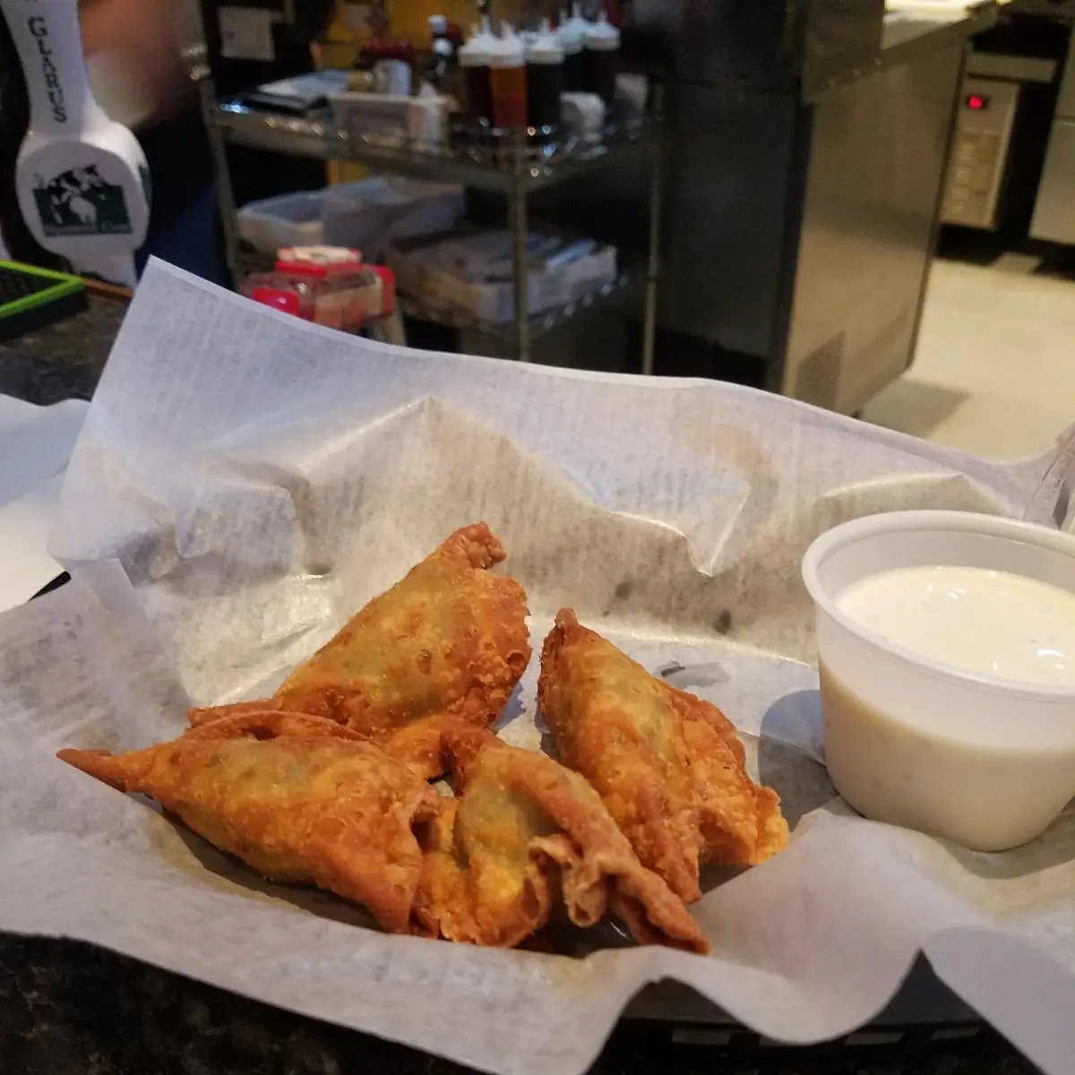 Spinach Artichoke Rangoon