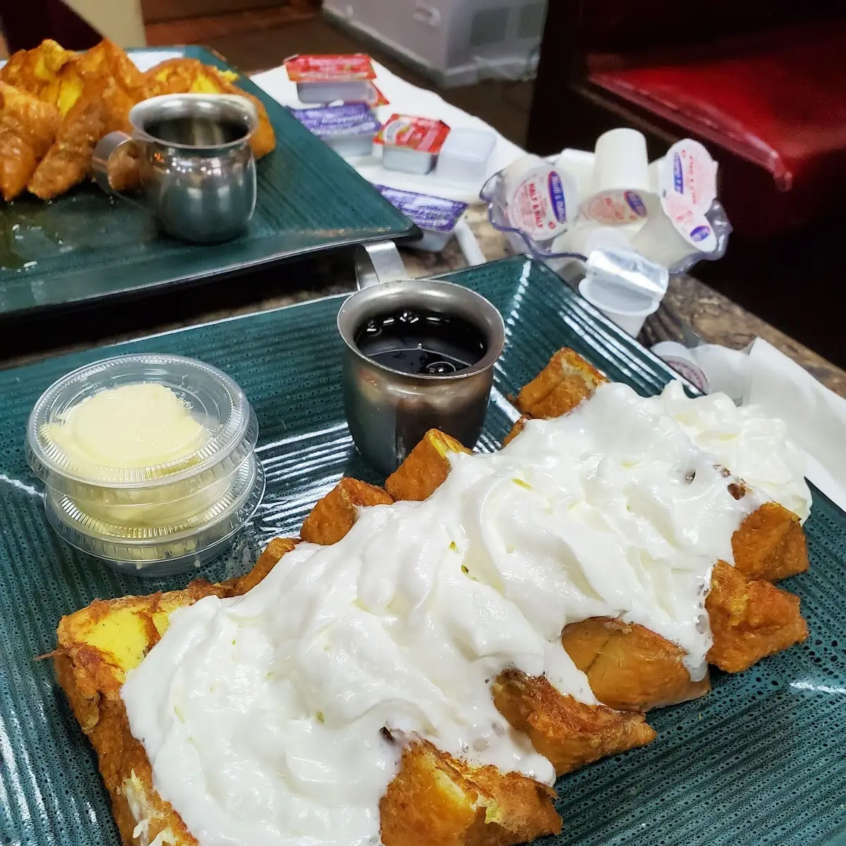 French Toast with Whipped Cream