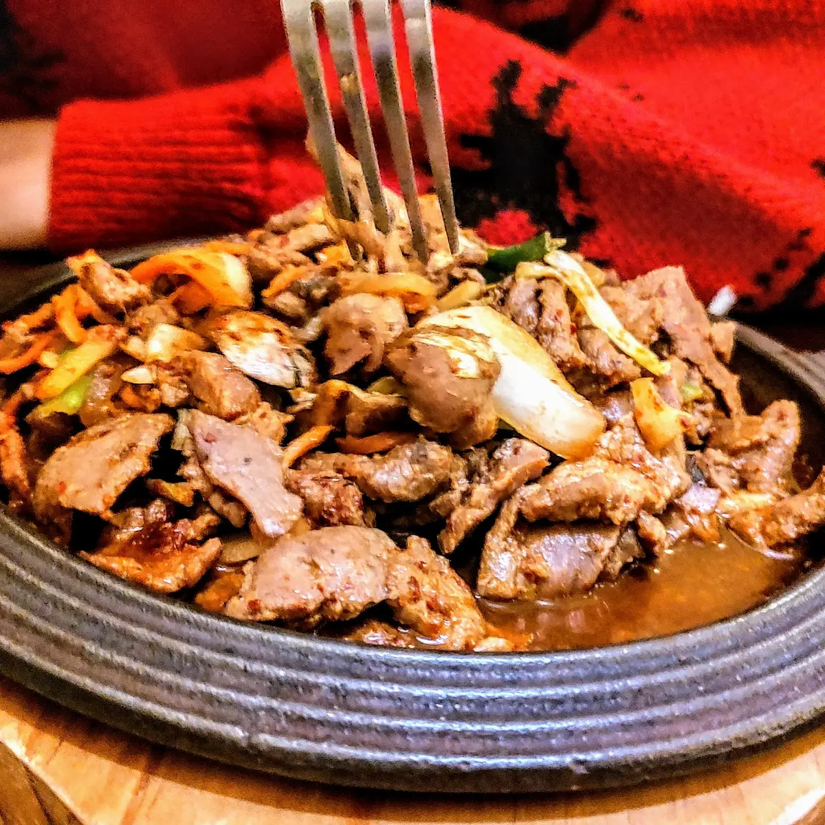 Bulgogi-Kimchi Hot Stone