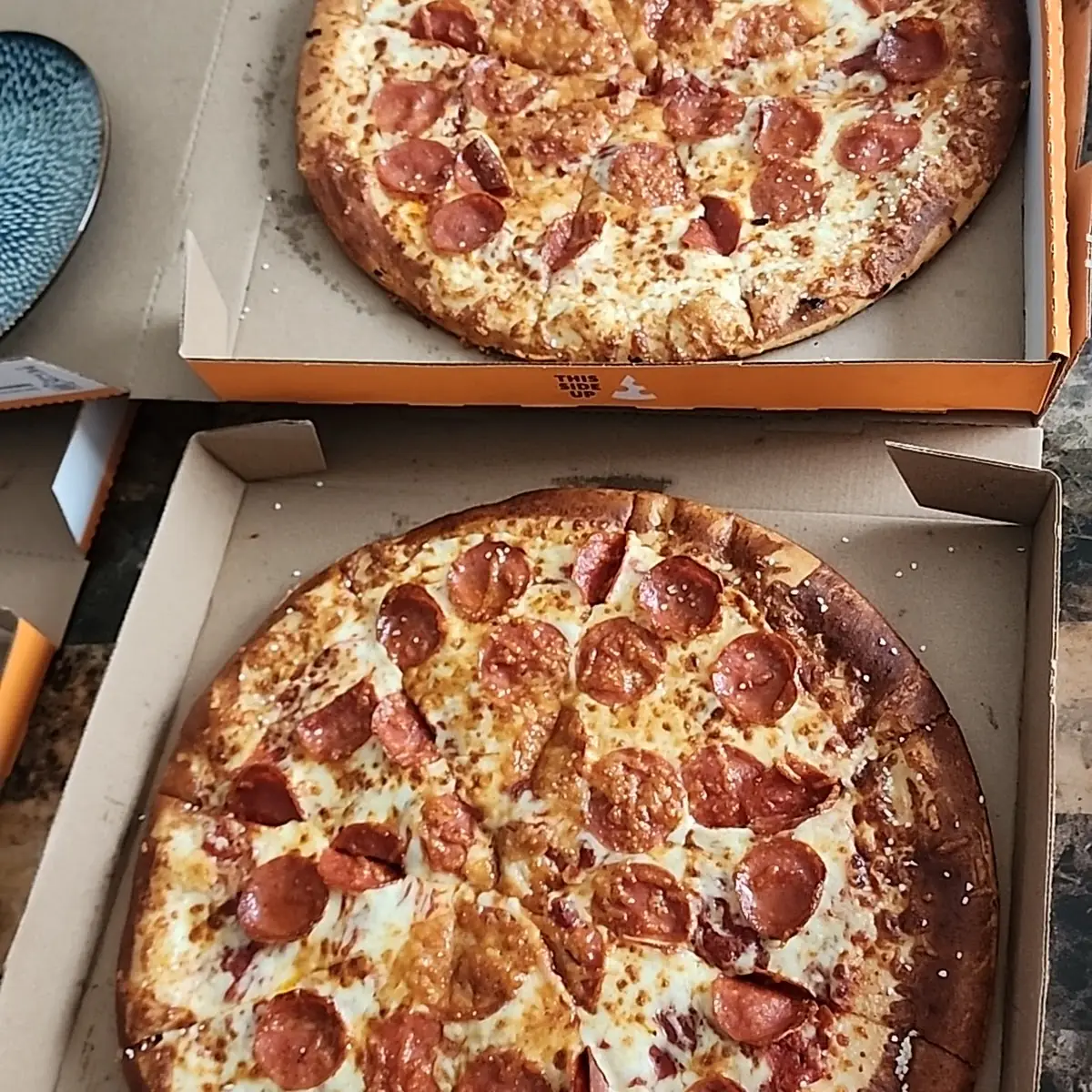 Pretzel Crust Pepperoni Pizza